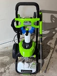 Greenworks GPW2000-1 2100 Psi Electric Pressure Washer. Fixed Price $200.00.