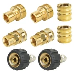 Xiny Tool Pressure Washer Adapter Set, Quick Disconnect Kit With 14MM, Brass. Fixed Price $31.99.