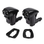 Heroffix 2PCS Windshield Washer Nozzle For Toyota 5.51"X3.94"X0.59", Black. Fixed Price $8.83.