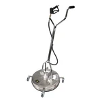 Erie Tools 24" Stainless Steel Pressure Washer Flat Surface Cleaner With Wheels. Fixed Price $219.99.