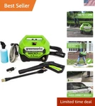 Versatile Greenworks 1800 Psi Pressure Washer - Includes Quick Connect Nozzles. Fixed Price $271.99.