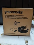 Greenworks Electric Pressure Surface Cleaner Accessory Kit. Fixed Price $99.00.