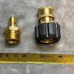 Ridge Washer PLU-27 Pressure Adapter Set. Fixed Price $6.99.