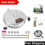 15" Stainless Steel Pressure Washer Cleaning Tool With Quick Connect & 4000 Psi. Fixed Price $141.09.