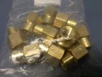 Lot Of 10 Zoro Select 6AYR3 Brass Reducing Coupling Fnpt 3/8" X 1/4" Pipe Size. Fixed Price $59.95.