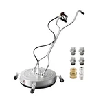 Janz 24'' Pressure Washer Surface Cleaner With Wheels,dual Handle,stainless.... Fixed Price $331.08.