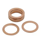 Autohaux 10PCS 19MM Inner Diameter Copper Washers Flat Sealing Gaskets Ring. Fixed Price $13.06.