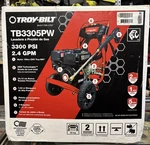 Troy-bilt 3300 Psi 2.4 Gpm Gas Pressure Washer, TB3305PW. Fixed Price $399.99.