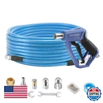 Ridge Washer Sewer Jetter Kit For Pressure 50FT, 3600 Psi Drain Cleaning. Fixed Price $68.95.