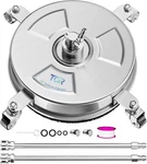 Tor 14" Stainless Steel Pressure Washer Surface Cleaner With Caster Wheels, 40. Fixed Price $82.23.