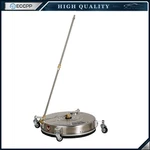 18" Pressure Washer Surface Cleaner W/ Wheels 4000 Psi + 2 Extension Wand. Fixed Price $105.39.
