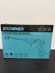 Zixdenex Cordless Pressure Washer 20V 4.0AH Portable Power Cleaner Kit Open Box. Fixed Price $56.25.