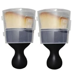 Lcwyorh Car Interior Detailing Brush Soft Bristle 2PCS, Bright Yellow. Fixed Price $8.55.