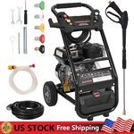3600PSI Gas Pressure Washer 210CC High Machine & 5 Nozzles. Fixed Price $341.99.