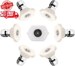 7-PACK Pressure Washer Nozzle Tips, White, 1/4" Quick Connect, 4000 Psi. Fixed Price $12.11.
