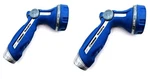 2 Melnor Blue Heavy Duty Garden Water Hose Spray Nozzle 8-PATTERN Thumb Control. Fixed Price $21.99.