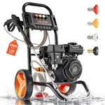 Vevor Gas Pressure Washer 2900PSI 1.85GPM Aluminum Pump Powered 4 Nozzles. Fixed Price $275.99.