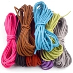 40 Meter Leather Cord 3MM X 1.5MM 8 Colors Diy String For Bracelets Necklaces Cr. Fixed Price $13.66.
