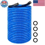 Heliwoo Pressure Washer Hose 100FT 1/4 Kink Resistant Max 4000 Psi Power. Fixed Price $58.40.