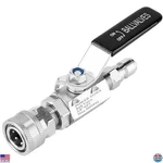 3/8" Stainless Steel Ball Valve For Pressure Washers 5000 Psi Quick Connect. Fixed Price $50.89.