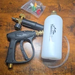 Twinkle Star Foam CANNON-1 BOTTLE-1/4" Quick CONNECTOR-5 Nozzle Tips-new-fast. Fixed Price $29.00.