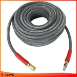 Hot Water Pressure Washer Hose 3/8" X 6000 Psi 2-BRAID R2 Gray 100FT. Fixed Price $109.24.