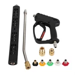 High Pressure Washer Gun 5000PSI 3/8" With Extension Wand Trigger Handle 1/4". Fixed Price $43.79.
