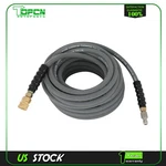 100FT 4800PSI High Pressure Power Washer HOSE-3/8" Quick Connect Gray W/couplers. Fixed Price $87.27.