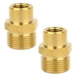 Interstate Pneumatics Pressure Washer M22 X 1/4" Fnpt Brass Adapter (2-PACK). Fixed Price $19.95.