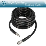 50FT 3/8" 4800PSI Hot Water Pressure Washer Hose Rubber Power. Fixed Price $74.49.