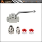 Stainless Steel High Pressure Washer Ball Valve Kit For Power Hose 3/8. Fixed Price $34.15.