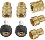 Vortxx High Pressure Washer Quick Connect Adapter M22 15MM 5000 Psi Kit. Fixed Price $35.59.