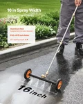 Vevor 16" Pressure Washer Undercarriage Cleaner With 2 Wheels Extended Wands. Fixed Price $39.99.