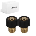 Brass M22 Pressure Washer Adapter 14MM To 15MM Female Quick Connect 5000 Psi. Fixed Price $13.15.