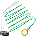 Auto Sunroof Cleaning Tool, 120 Inch Flexible Pipe Brush, 2PCS Tube. Fixed Price $12.40.