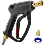 Mekoh Short Pressure Washer Gun, Stubby 5000PSI, Black. Fixed Price $37.35.