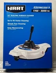 Hart 12 In. 3000PSI Electric Pressure Washer Surface Cleaner With Casters New. Fixed Price $45.00.