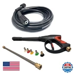 Cozyel 8-PART Pressure Washer Gun Replacement Kit, 5 Quick Connect Spray Nozzles. Fixed Price $83.49.
