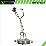 20'' Pressure Washer Surface Cleaner 4500PSI Power Dual Handle W/ Wheel. Fixed Price $200.99.