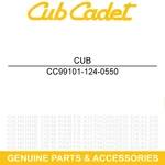 Cub Cadet 99101-124-0550 Main Jet # S3B N5B GCV190LA GCV160LA0 G5B. Fixed Price $19.95.