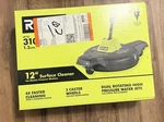Ryobi 12 In. 3100 Psi Electric Pressure Washer Surface Cleaner W/ Caster Wheels. Fixed Price $45.00.