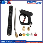 High Pressure Washer Gun 5000PSI 3/8" With Extension Wand Trigger Handle 1/4". Fixed Price $41.40.
