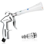 Phepetroll Air Blow Gun Car Detailing Dry Cleaning Soft Hose -1 Nozzle, White. Fixed Price $30.02.