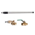 Pressure Stainless Steel 60MM Radiator Flush Cleaning Wand W/ 4 Straight Holes. Fixed Price $45.82.