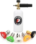 Tool Daily Foam Cannon With 1/4 Inch Quick Connector, Liter, 5 Pressure Washer. Fixed Price $28.33.
