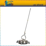13.7" Pressure Washer Surface Cleaner Max 4000PSI W/ Wheels Stainless Steel. Fixed Price $67.13.