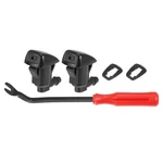 Autohaux 5PCS Front Windshield Wiper Washer Nozzle Spray 8.46"X1.38", Black. Fixed Price $14.57.