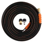 150 Feet Pressure Washer Hose 3/8" 4800PSI Steel Wire Braid M22-14MM Adapte. Fixed Price $141.75.