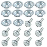 Gstp Piece Set Utv Skid Plate Washer And Bolt Kit 1/2-20, Silver. Fixed Price $15.35.