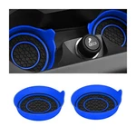 Ywdiml Car Cup Holder Coaster, 2PCS Silicone Insert Anti-slip Shockproof Blue. Fixed Price $6.29.